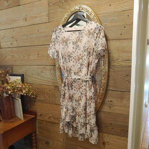 Baltic Born Vita Short Dress | Blush Floral (M)